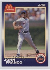 1990 Score McDonald's John Franco #7 4g8