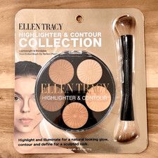 NWT Ellen Tracy Highlighter Contour Collection features a 5-shade palette with
