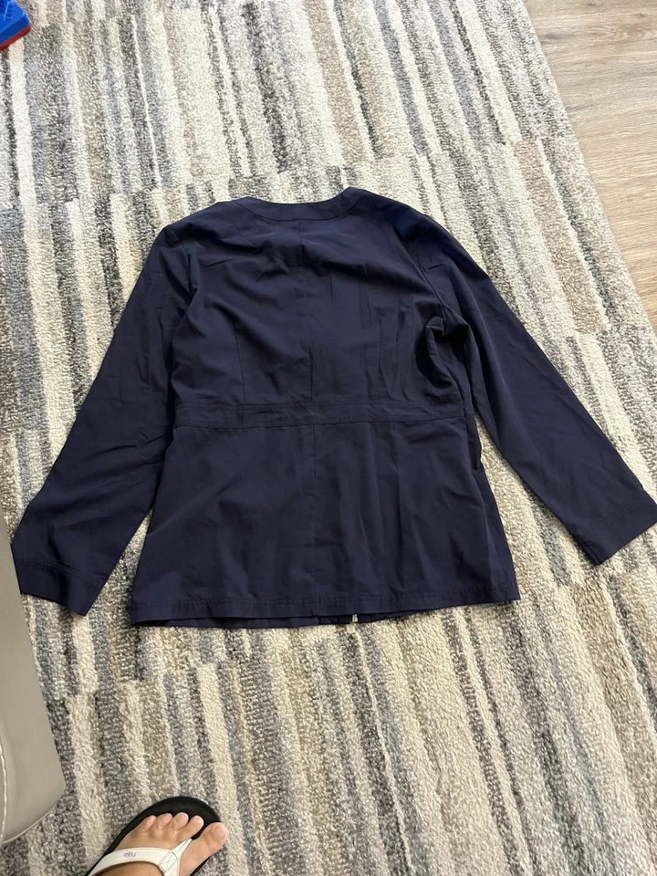 Koi сапфир темно-синий размер большой скраб куртка - Изображение 4 из 4