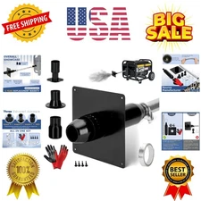 Generator Exhaust Extension Kit with Three Adapters, ALL-IN-ONE KIT, Insulate...