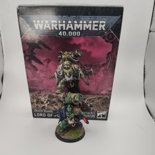 GAMES WORKSHOP WARHAMMER 40000 DEATH GUARD LORD OF POXES AMAZING PAINT JOB