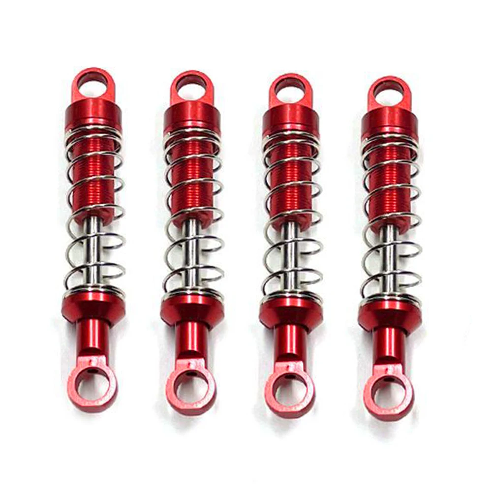 Metal Upgrade Non-Hydraulic External Spring Shock Absorber Set for MN 1/12 MN78