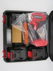 GardenJoy 21V Max Li-ion Power Cordless Drill 2 Batterys Extra Tools NEW