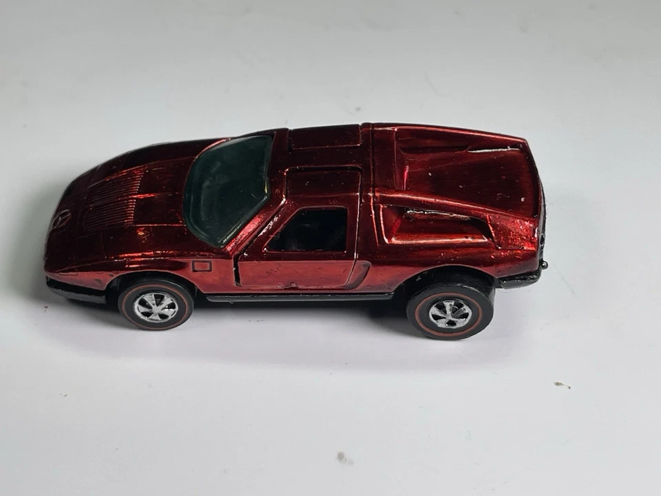 Hot Wheels Redline restaurado/personalizado - 1972 - Mercedes Benz C111 - rojo Foto 2 de 4