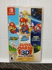 Super Mario 3D All-Stars - Nintendo Switch CIB COMPLETE Tested Working In Case