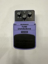 Behringer TO100 Tube Overdrive Guitar Effect ...