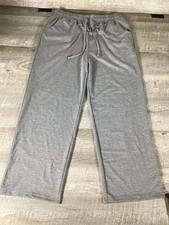 Agnes Urban Mens Sweatpants Gray Joggers Drawstring Pockets Size L NWT