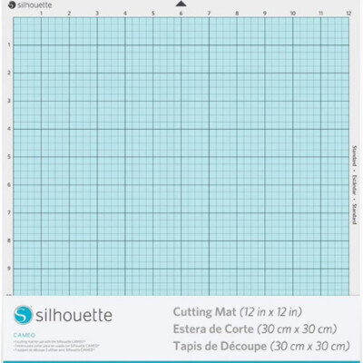 2PC Original Silhouette CAMEO4 CUT-MAT-12-3T Cutting Mat 12in*12in