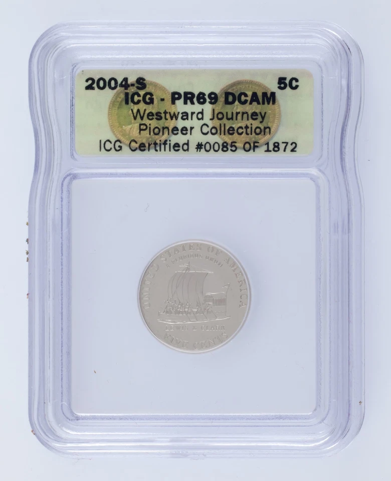 2004-S Westward Journey Pioneer Collection Graded by IGC as PR69DCAM - Image 4 of 4