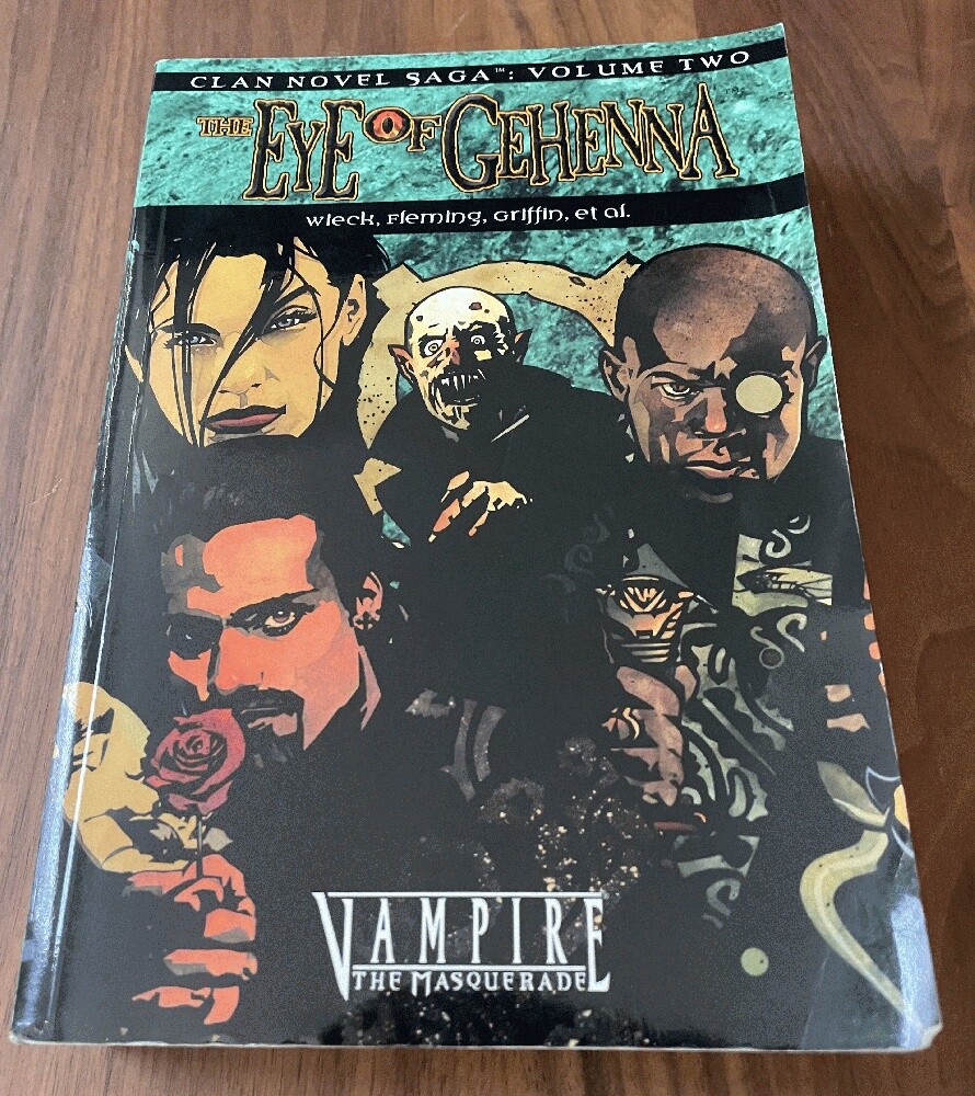 Lot of 15 Vampire the Masquerade Clan Novels 1-13 + Anthology Paperback  Gehenna