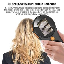 With 1080P IPS Screen Skin Analyzer Machine Wireless Portable Digital Microscope