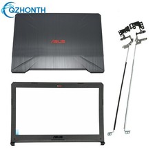 New LCD Back Cover Bezel Hinges For Asus TUF Gaming FX504 FX504G FX80 FX80G
