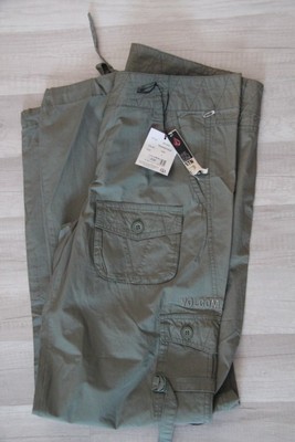 Pantalon Baggy Volcom Kaki Taille 40 Femme - Neuf Avec étiquettes, Style Streetwear