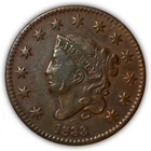 1833-P Large Cent — photo from another recent sale