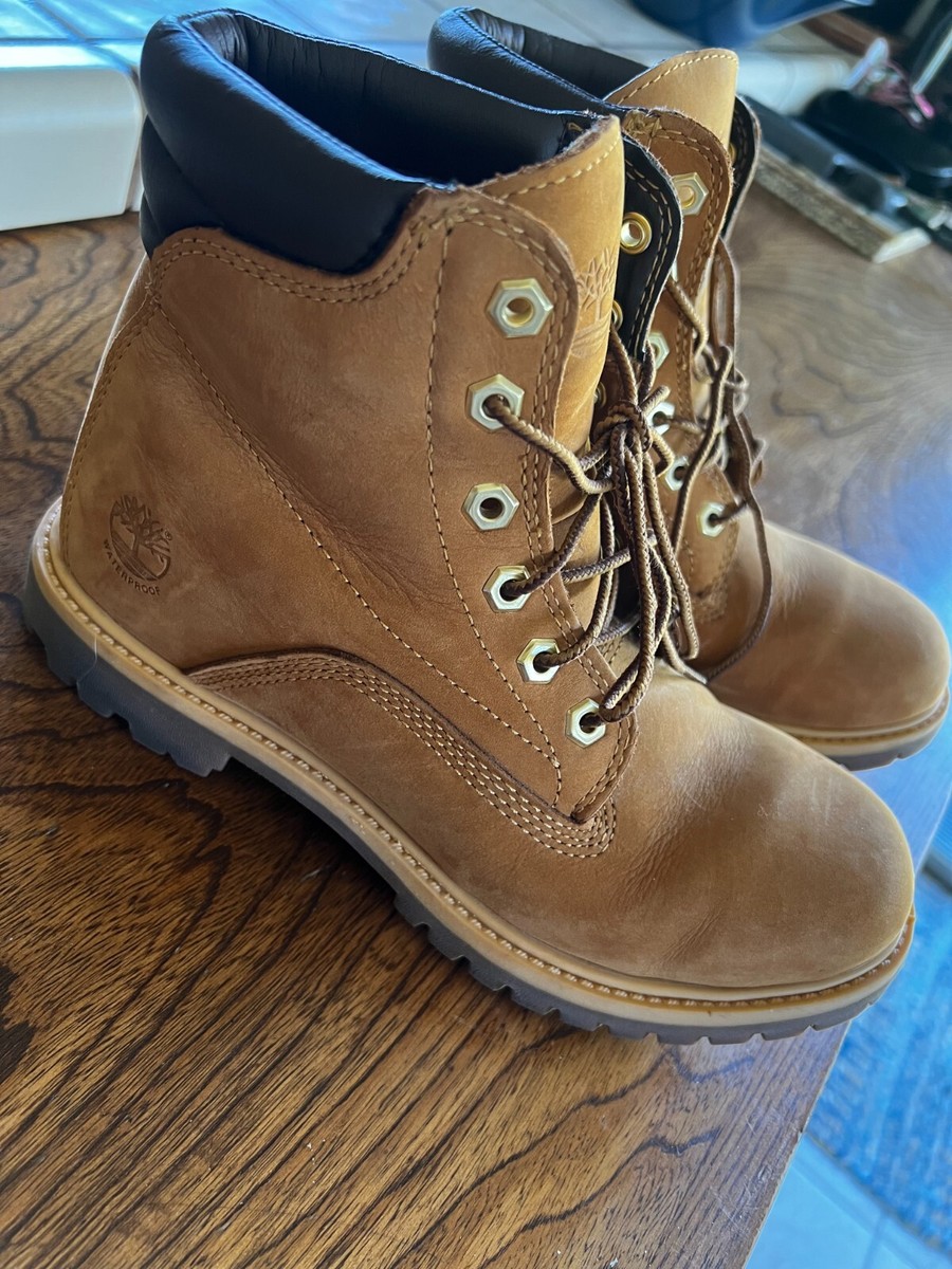 Timberland W WATERVILLE 6-INCH BASIC BOOT, Wheat | eBay