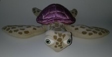 CRUSH Sea Turtle Finding Nemo Dory 12" Plush Disney Parks Purple Shell fading 