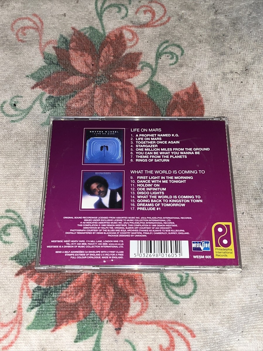 Dexter Wansel - Life on Mars/What the World Is Coming To (1999) CD