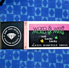 MODA  FABRICS "WARP&WEFT". A WOVEN FABRIC  42-5 INCH SQUARES CHARM PACK  BTCP