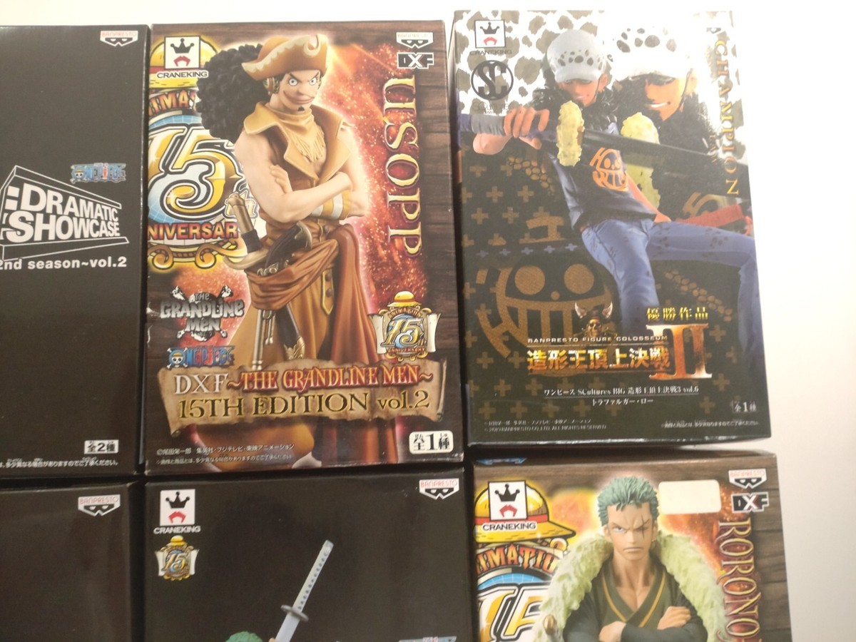 One Piece Dramatic Showcase 2nd DXF MEGA WCF Zoro Nami Usopp