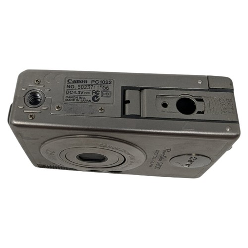 Cannon Powershot S200 Silver 2.0mp Optical Digital ELPH Camera Untested - Picture 10 of 11