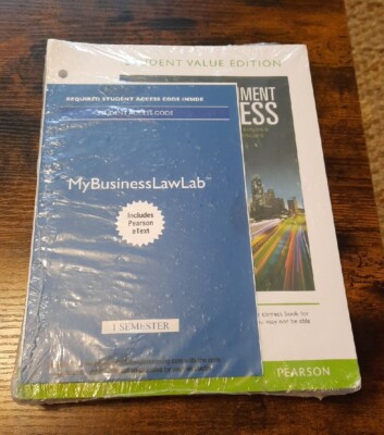 Legal Environment of Business : Online Commerce, Ethics, and Global Issues NEW 
