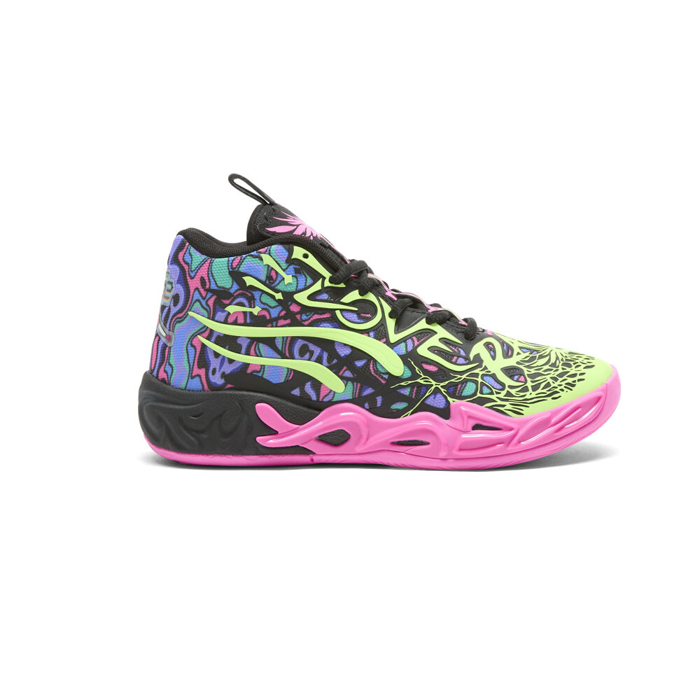 Спортивные кроссовки Puma Mb.04 Heem Basketball Youth для мальчиков, черные кроссовки 31083901