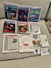 Fun Club News Complete Set Vol #1 Welcome Packet 1987 Nintendo Power Magazine