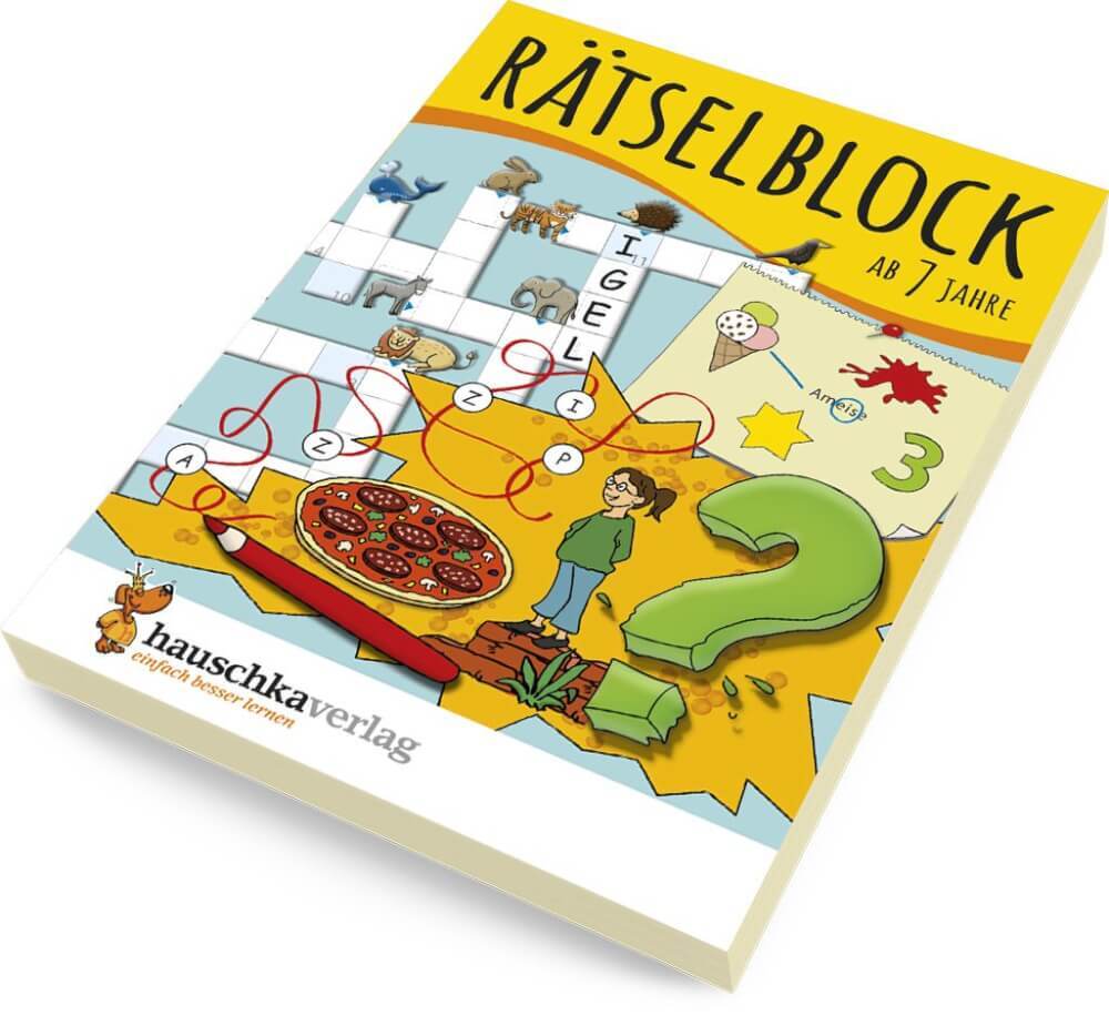 Thumbnail - Rätselblock Ab 7 Jahre, Band 1