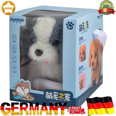 Electronic Robot Dog Realistic Dog Toy Barking Battery Operated for Girls Boys