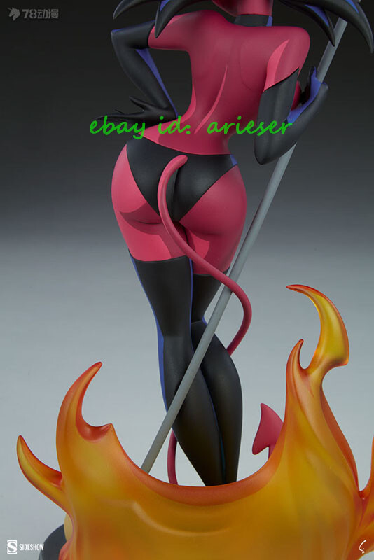 DEVIL GIRL Statues by Sideshow スタチュー Devil Girl (Purple and Green Variant) by Sideshow
