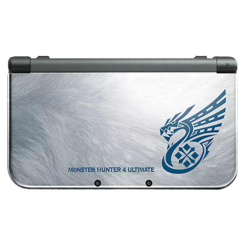 Nintendo New 3DS XL Monster Hunter 4 Ultimate Edition Silver