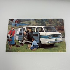 Vintage Chevrolet Postcard Greenbrier Sports Wagon Corvair Bus Van 1961 Vintage Chevrolet Postcard Greenbrier Sports Wagon Corvair Bus Van 1961