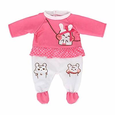 ZWOOS Vestiti per Bambole per New Born Baby Doll, Abitini in