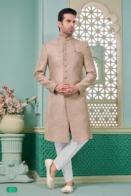 Indian Mens Wedding Bollywood Designer Wear Traditional Nawabi Dress From india | eBay Indian Mens Wedding Bollywood Designer Wear Traditional Nawabi Dress From india | eBay