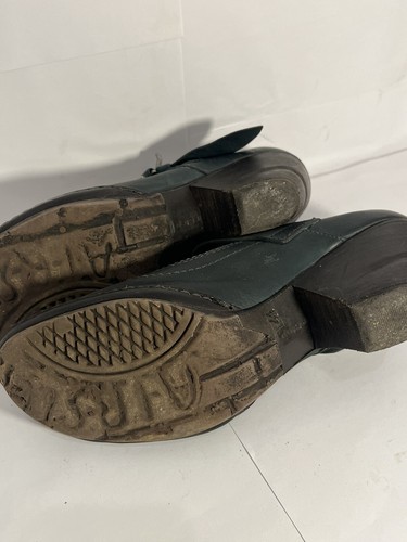 A.S.98 Airstep italian leather Mary Jane Green EU 41 - Foto 4 di 8