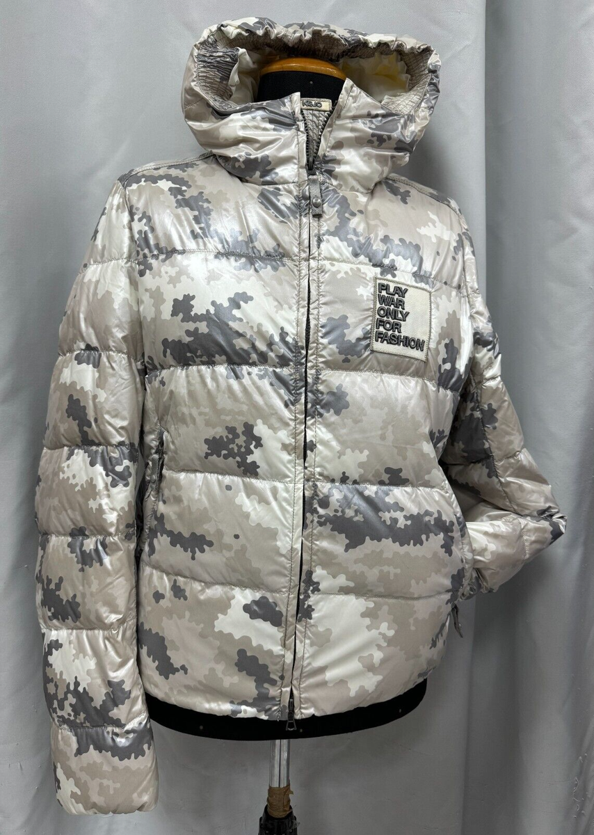 Giubbotto piumino bomber uomo Kejo fantasia militare tg M con