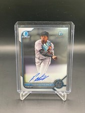 2022 Bowman Chrome Federico Polanco 1st Bowman Auto #CPA-FP Marlins 