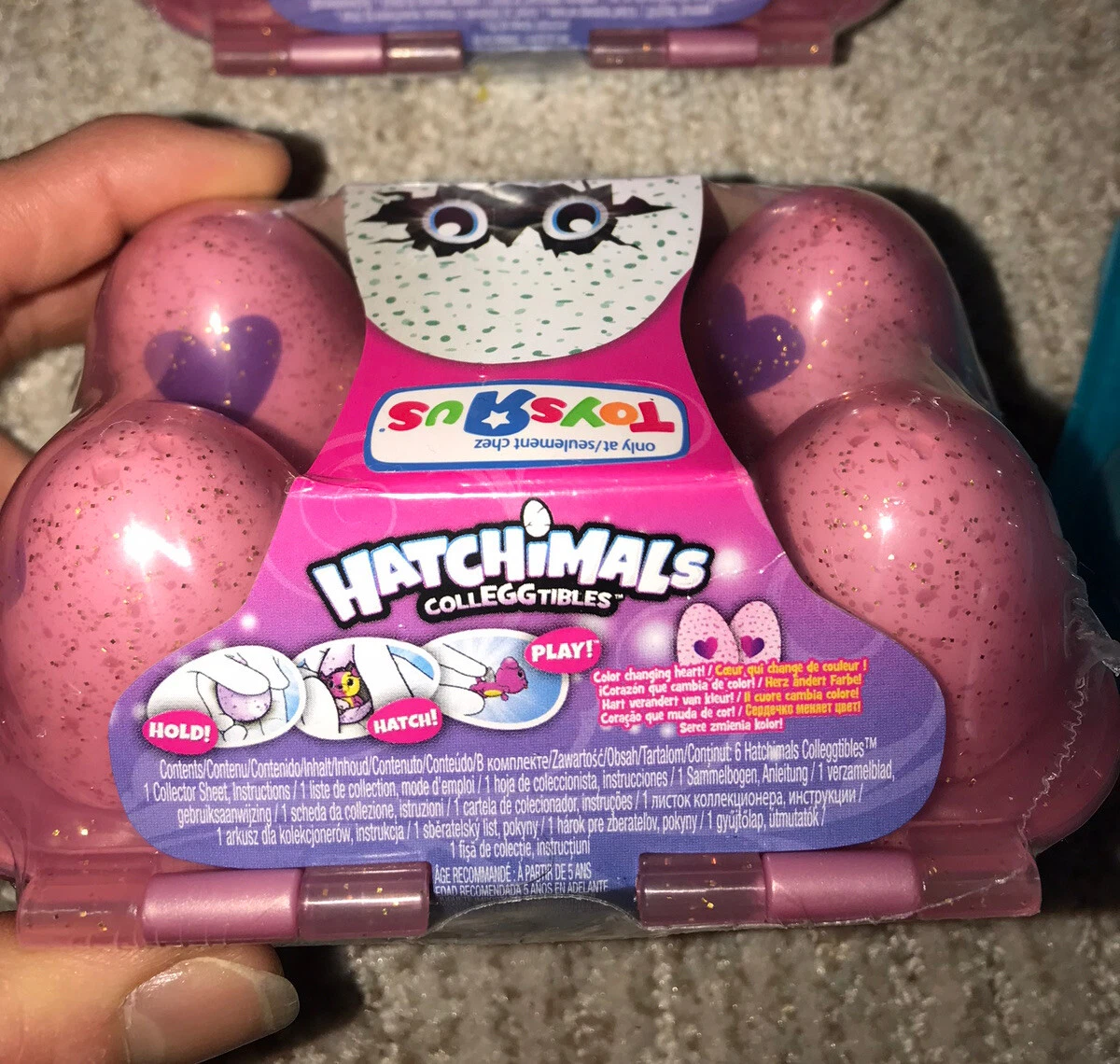 1 Hatchimals ColleGGtibles Rose Gold Collection 6 pack carton