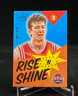 2012-13 Panini Past & Present Rise 'N Shine #75 Omer Asik Houston Rockets