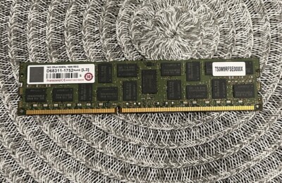 Transcend 16GB DDR3L 1600MHz CL11 メモリ 中古動作品 Transcend 16G KIT DDR3L 1600 CL11×2枚セット