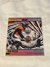 VON MILLER 2018 PANINI ILLUSIONS #CS-VM CLEAR SHOTS BLUE #/149 AJ6476
