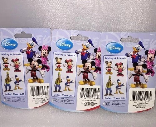 Mickey & Friends Disney Figure Cake Topper Mickey Minnie Donald New Rare - Picture 5 of 12