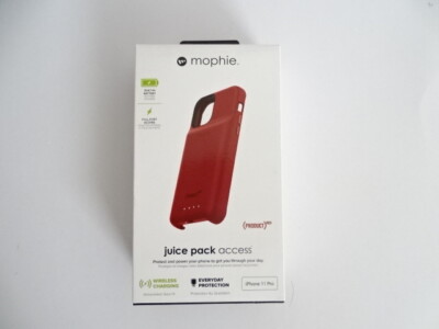 Mophie Juice Pack Access 2,000mAh Battery Case Wireless for iPhone 11 Pro Red