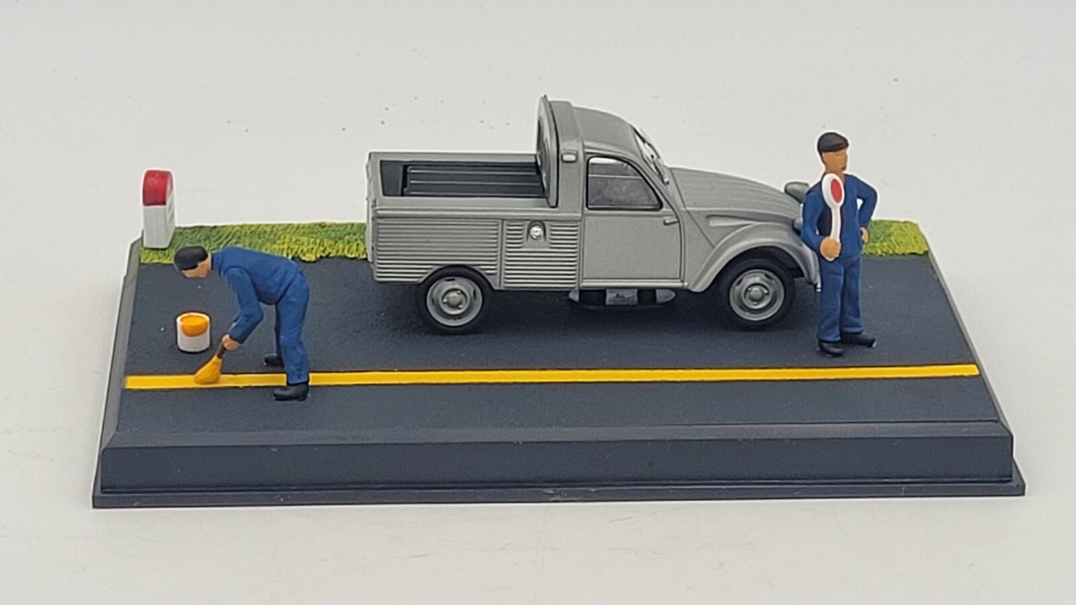 Figurine Altaya 1/43 Citroën 2CV Pick-up La Route Bleue étape 41 - Neuf En Boîte, édition Limitée 2008