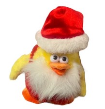 Vintage Dan Dee Animated Singing Dancing Christmas Chicken "Chicken Dance" 8"