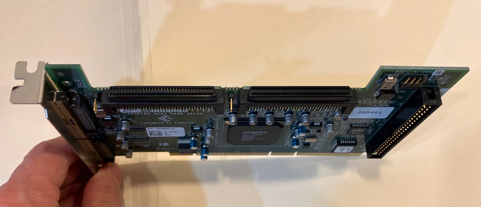 Adaptec ASC-39160 Ultra1160 SCSI Dual 68/50-Pin channel PCI-X Controller Card - Image 3 of 4