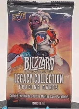(1) 2023 Upper Deck Blizzard Legacy Collection Hobby Pack (8 Cards)
