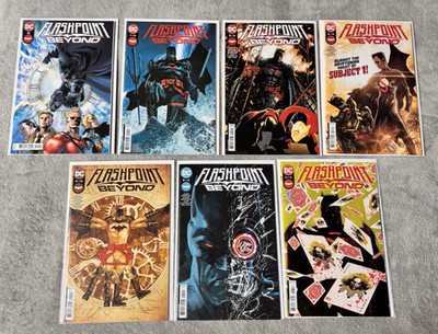 Batman: Flashpoint Beyond #0-6 Complete Series Set DC Comics 2022 / Geoff Johns