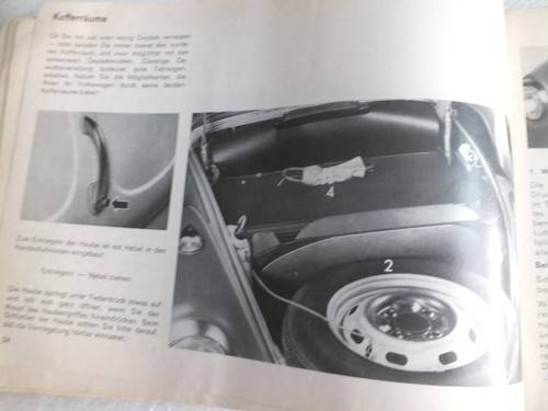 Betriebsanleitung VW Käfer 1302 - Limousine + Cabriolet - MG 39 - Picture 12 of 18