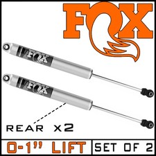 Fox Performance 2.0 Rear Shocks Pair Fit 94-13 Dodge Ram 2500 3500 4wd 0-1 Lift
